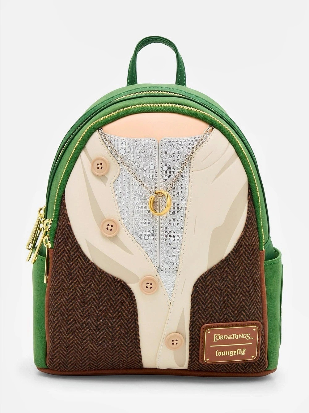 Loungefly The Lord of the Rings Frodo Mithril Cosplay Mini Backpack NWT